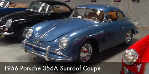 1956 Porsche 356A Sunroof Coupe